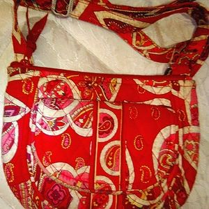 Vera Bradley Red Bandana Purse